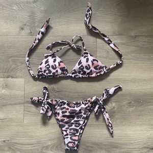 shein two piece bikini in size small